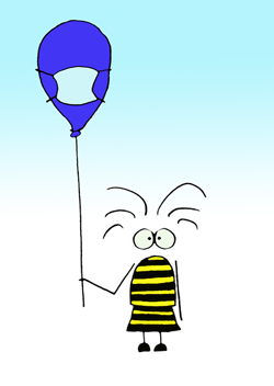 Mädchen mit Ballon - DeHai Postcard